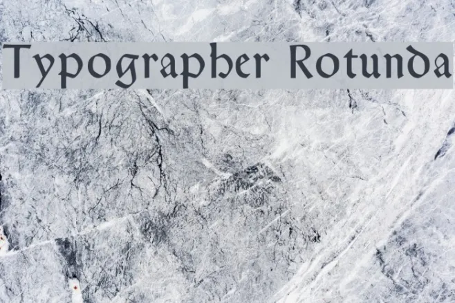 Typographer Rotunda Example 3