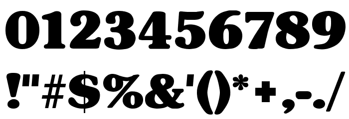 Typographer Subway Black Font OTHER CHARS