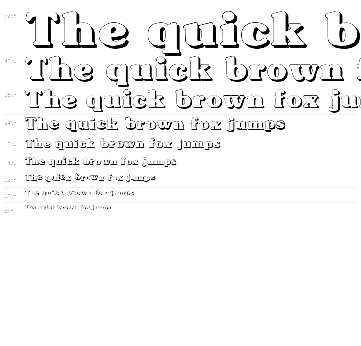 Typographer Subway Shadow Waterfall