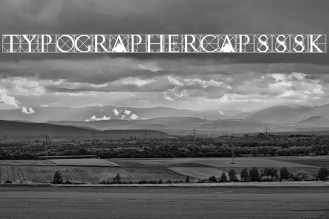 TypographerCapsSSK Font examples
