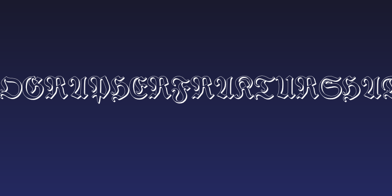 TypographerFrakturShadow Social Header
