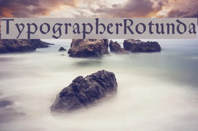 TypographerRotunda Example 1