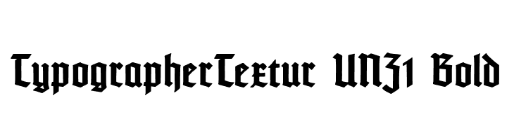 TypographerTextur UNZ1 Bold  Frei Schriftart Herunterladen