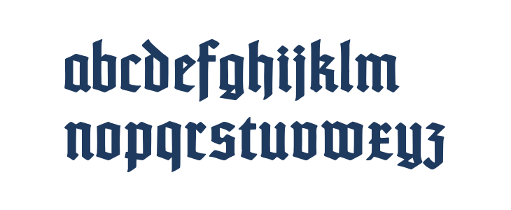 TypographerTextur UNZ1 Bold Lowercase