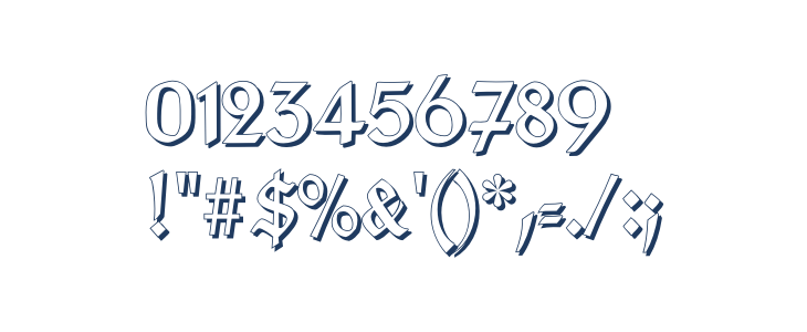 TypographerTexturSchatten Other Characters