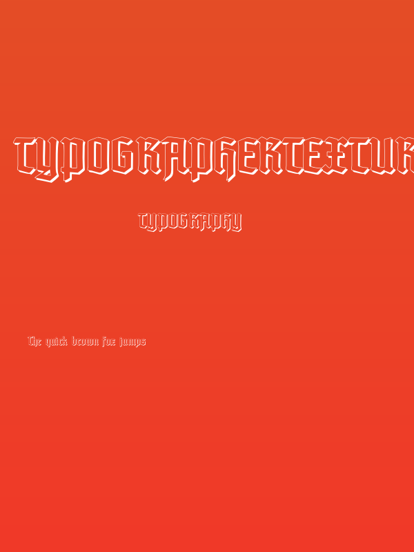 TypographerTexturSchatten Poster