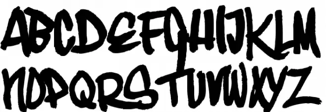 Typographic Onedalism Fuentes MAYÚSCULAS