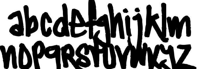 Typographic Onedalism Caratteri MINUSCOLO