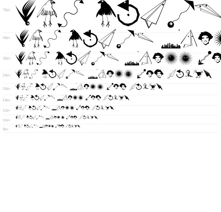 TypographicSignals Waterfall