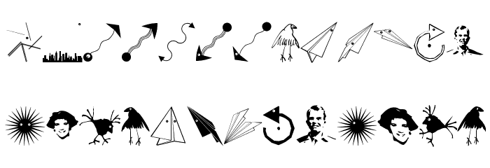 TypographicSignals Font LOWERCASE