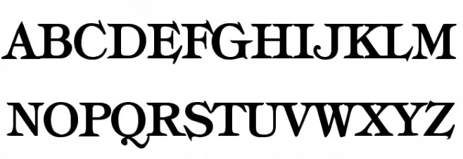 Typography Times Bold Шрифта ВЕРХНИЙ