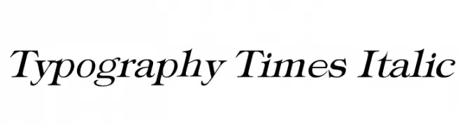 Typography Times Italic  Fuentes Gratis Descargar