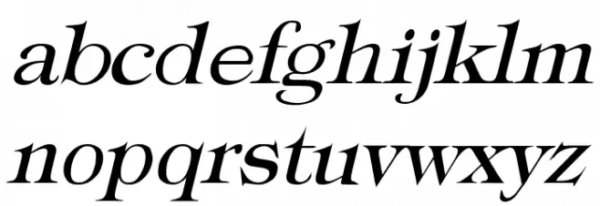 Typography Times Italic خط أحرف صغيرة