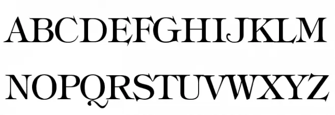Typography Times Шрифта ВЕРХНИЙ