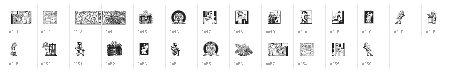 TypographyTribute Character Map