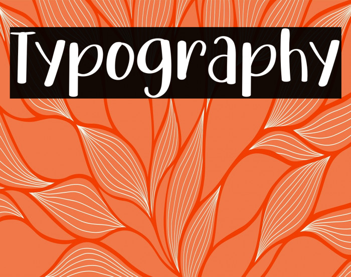 Typography Example 2