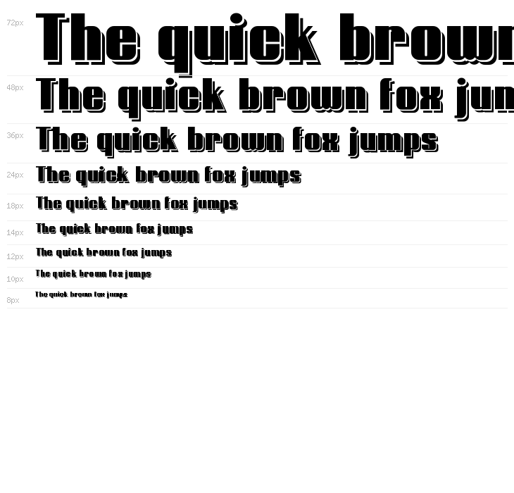 Typoline Demi Shadow Waterfall