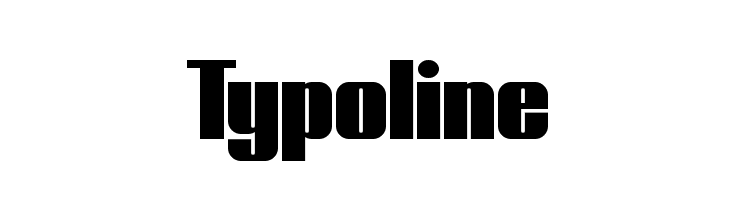 Typoline  Free Fonts Download