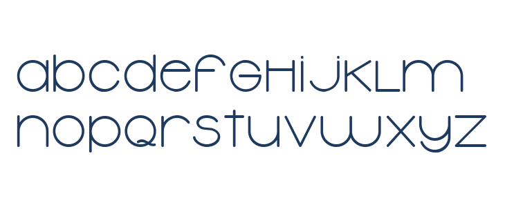 Typolino Bold Lowercase