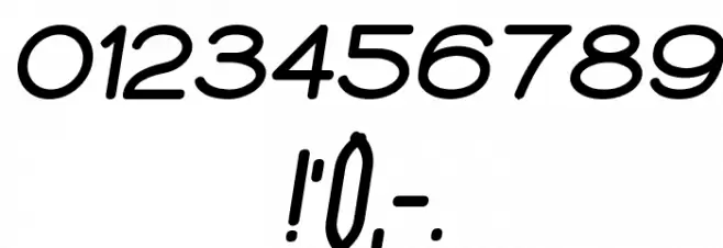 Typolino ExtraBold Italic Font OTHER CHARS