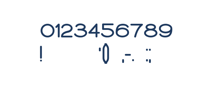 Typolino ExtraBold Other Characters