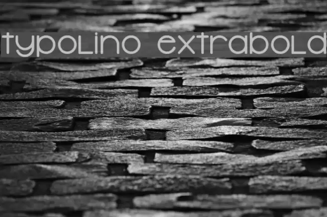 Typolino ExtraBold Font examples