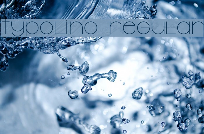 Typolino Regular Font examples