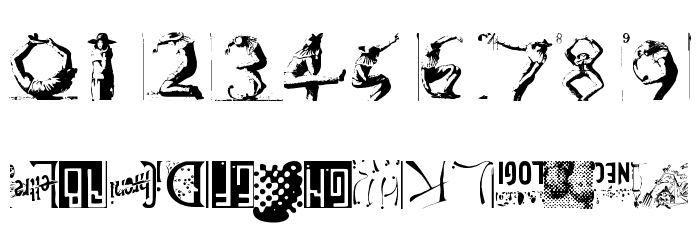 Typomolecule Font OTHER CHARS