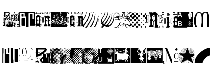 Typomolecule Font LOWERCASE