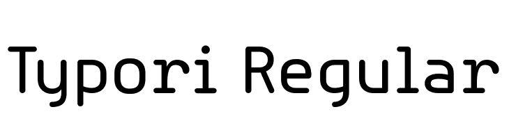 Typori Regular  لخطوط تنزيل