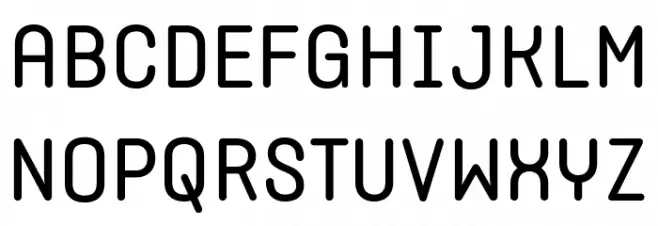 Typori Regular 字体 大写