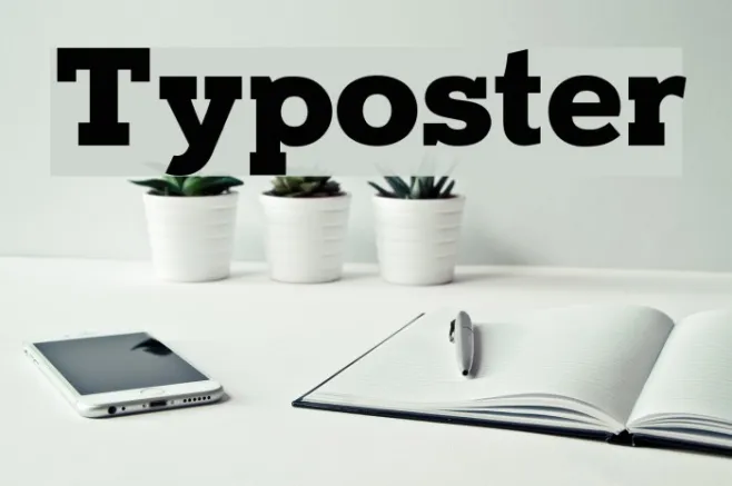 Typoster Example 3