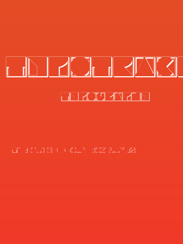 Typotraces-Four Poster