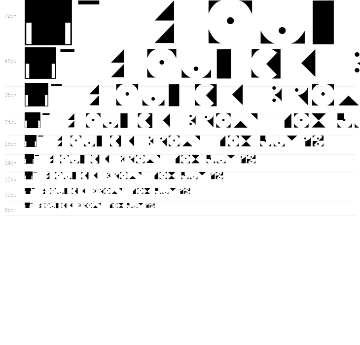 Typotraces-Three Waterfall