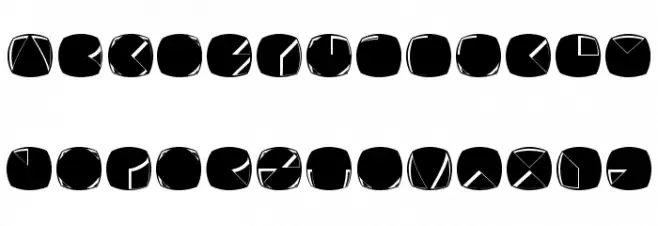 Typotraces-Zwo Caratteri MAIUSCOLE