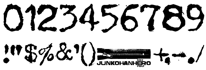 Typpea Font OTHER CHARS