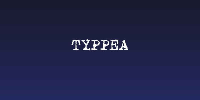 Typpea Social Header