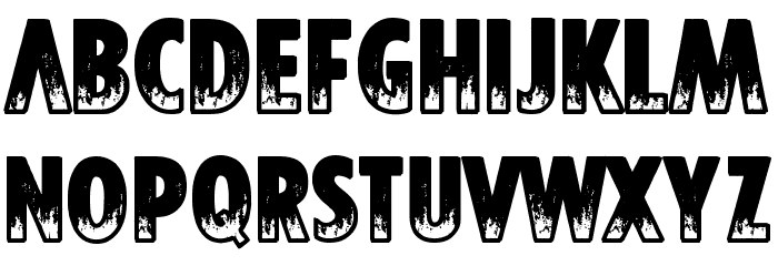 Tyrannothesaurus Font LOWERCASE