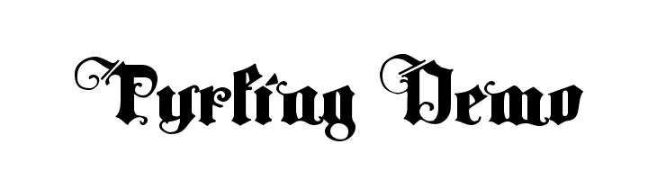 Tyrfing Demo  免费字体下载