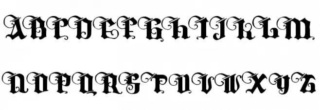 Tyrfing Demo Schriftart Groß