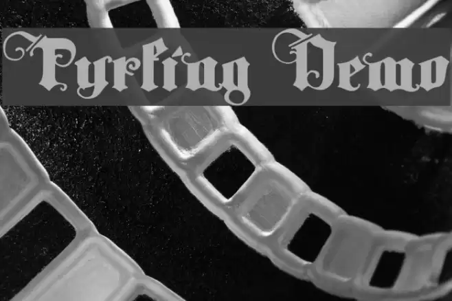 Tyrfing Demo Font examples