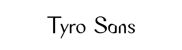 Tyro Sans Font