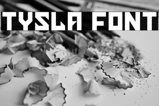 Tysla Font examples