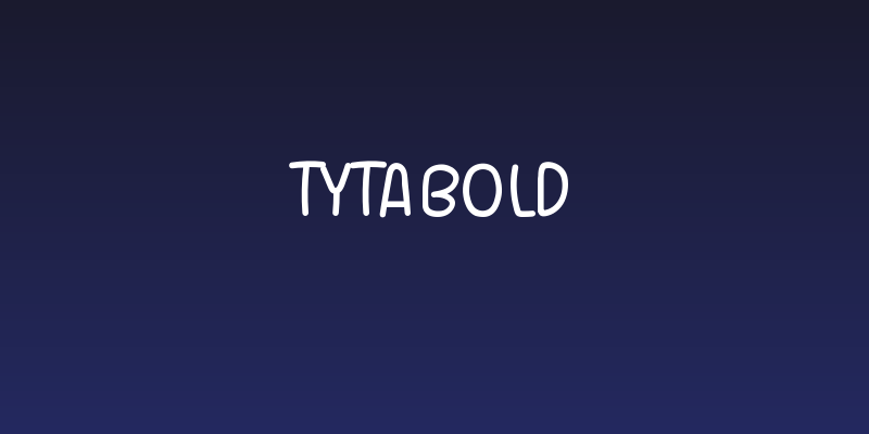 Tyta Bold Social Header