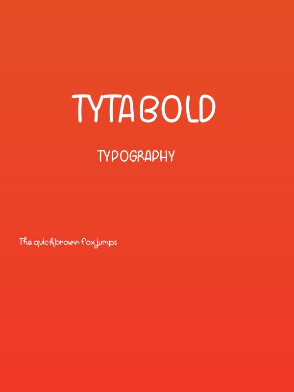 Tyta Bold Poster