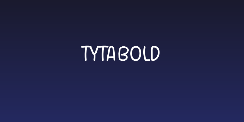 Tyta Bold Social Header