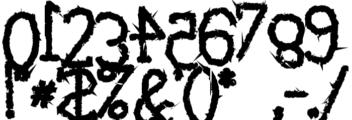 tYpEwRiTeR's ReVeNgE! Font OTHER CHARS