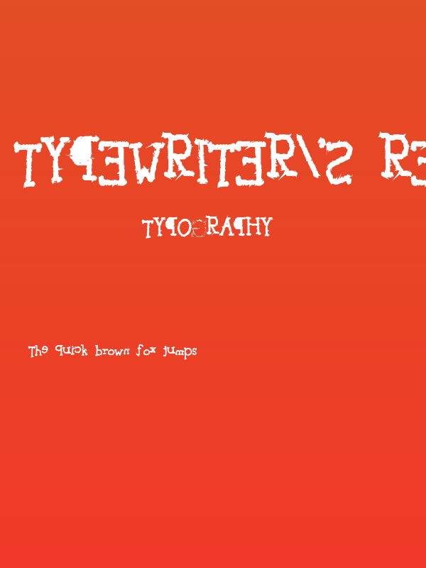 tYpEwRiTeR's ReVeNgE! Poster