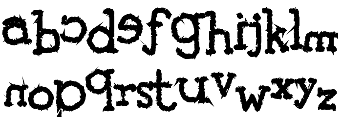 tYpEwRiTeR's ReVeNgE! Font LOWERCASE