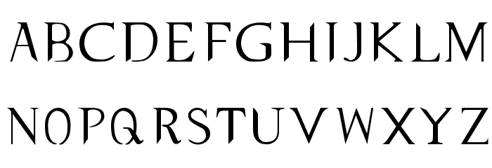 typernatural Font LOWERCASE